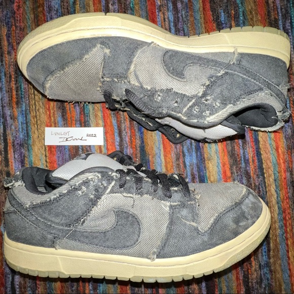 Nike Dunk SB Low Medicom Black Denim 2004 size
